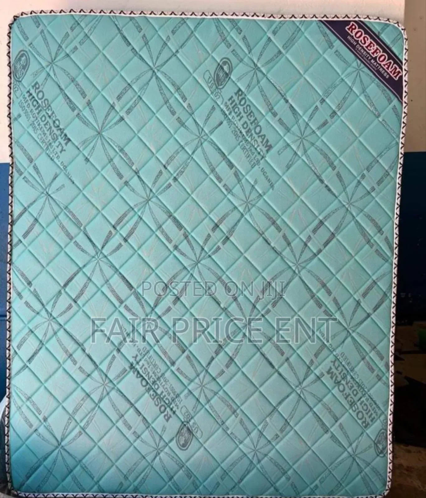High Density Smart Mattress.6*6*8inches ( Blue)