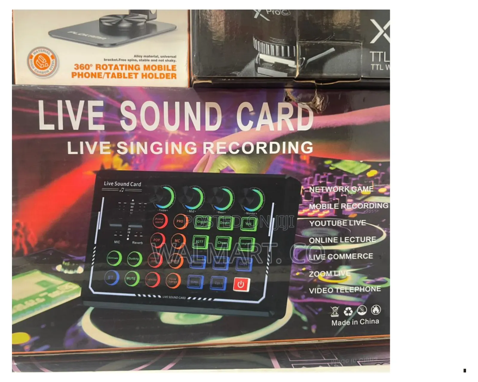 Live Sound Card Live Singing Recording