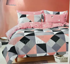 5x6 Duvet Set With 1 Bedsheet & 2 Pillowcases- Multicolour