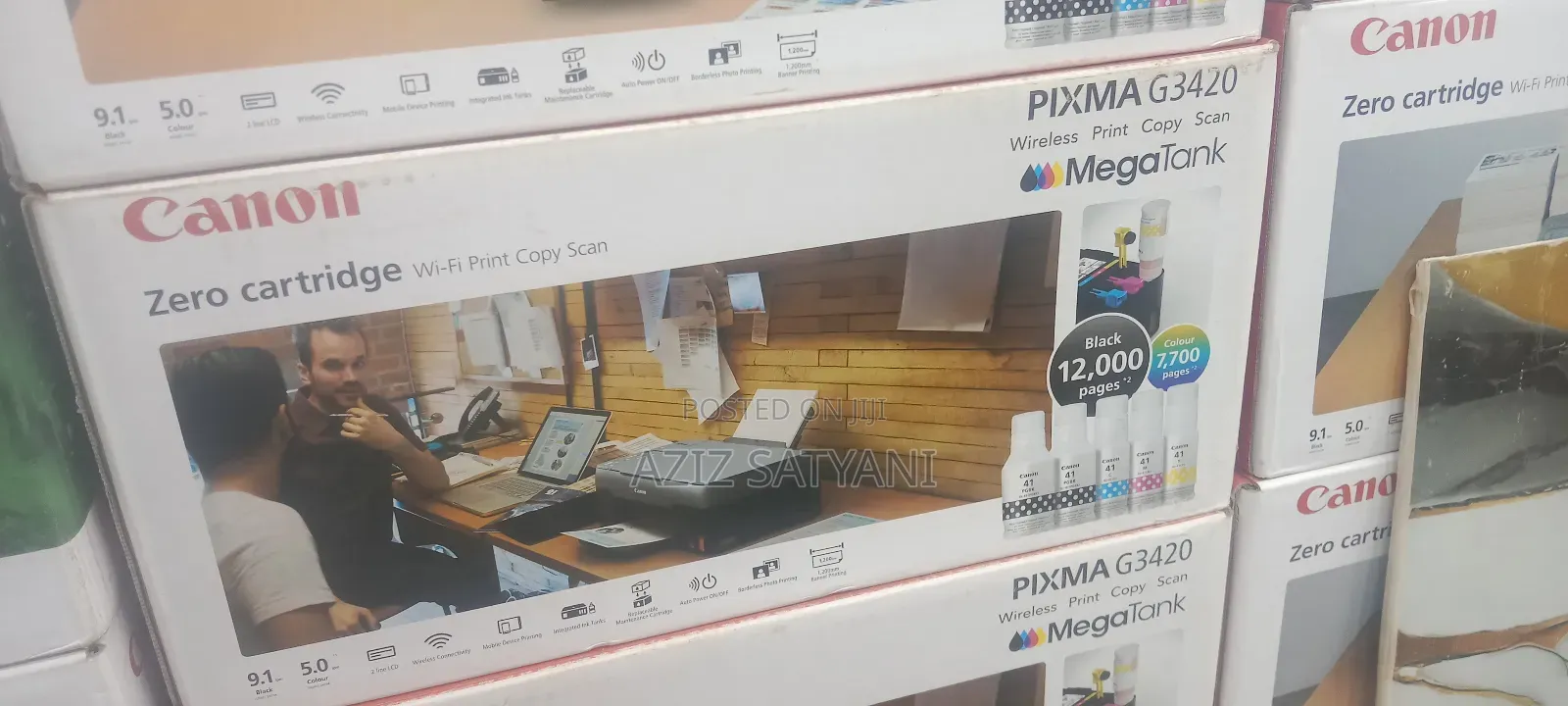 Canon Pixma Printer Multi 4 in 1 Wireless, Print, Copy, Scan