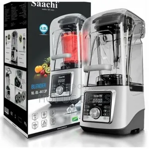 Photo - Commercial 4l Silent Blender With Plastic Jar Ice Crusher