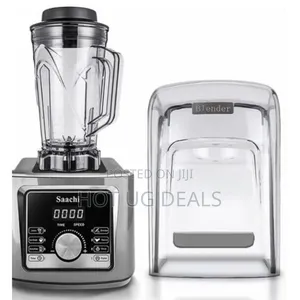 Commercial 4l Silent Blender With Plastic Jar Ice Crusher