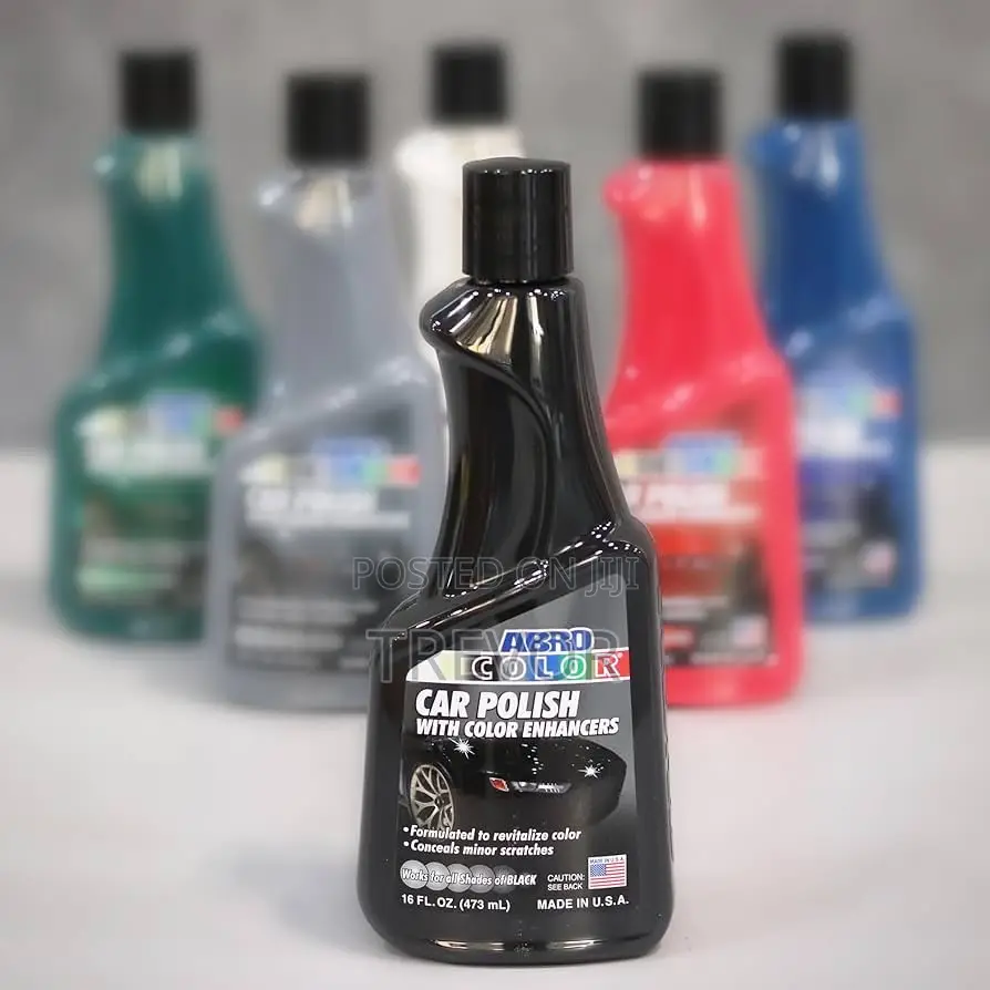 American Abro Color Car Polish With Color Enhancers