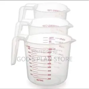 1litre Plastic Measuring Jugs