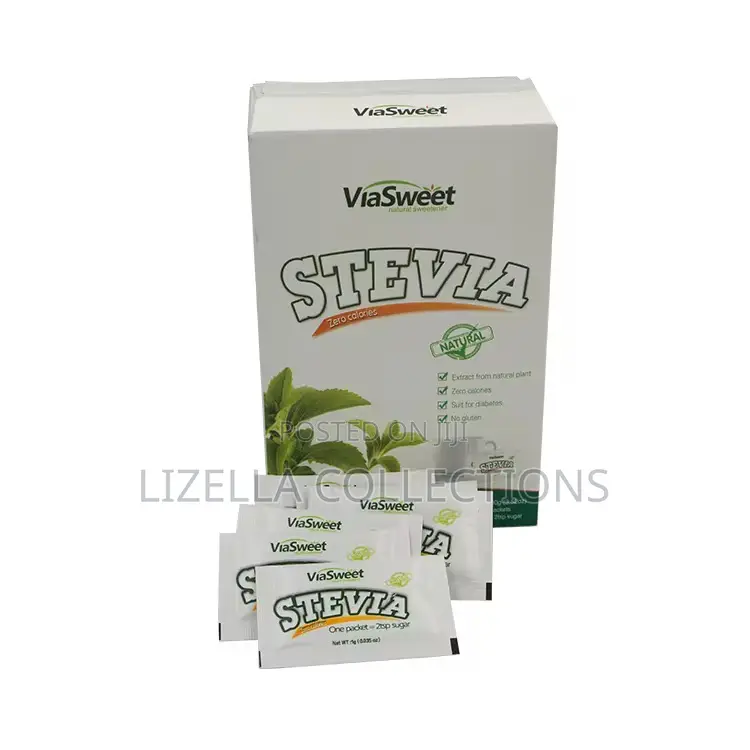 Stevia (Organic Natural Sugar Substitute). 30 Sachets in Box