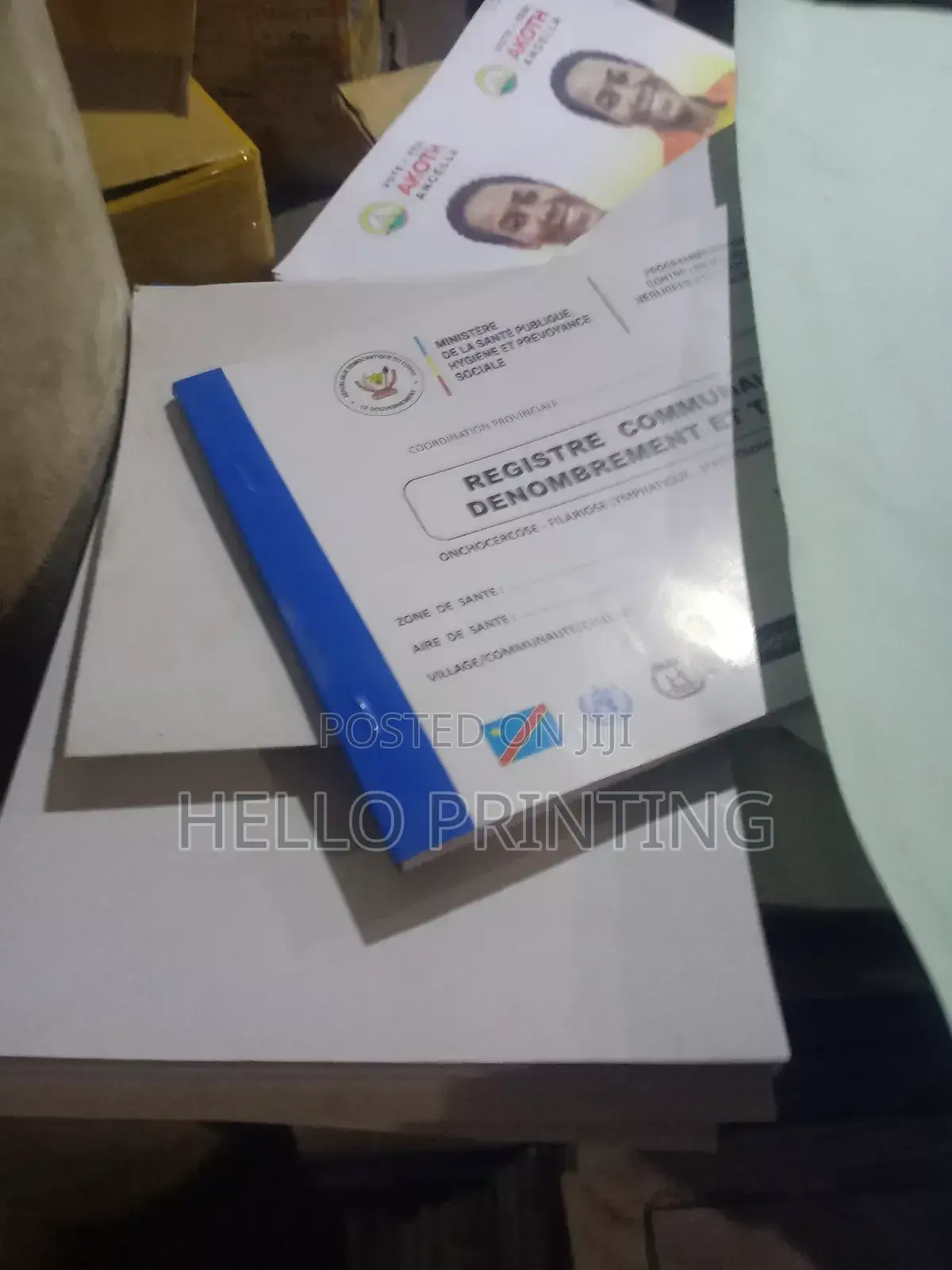 Bulk Printing of Paper
