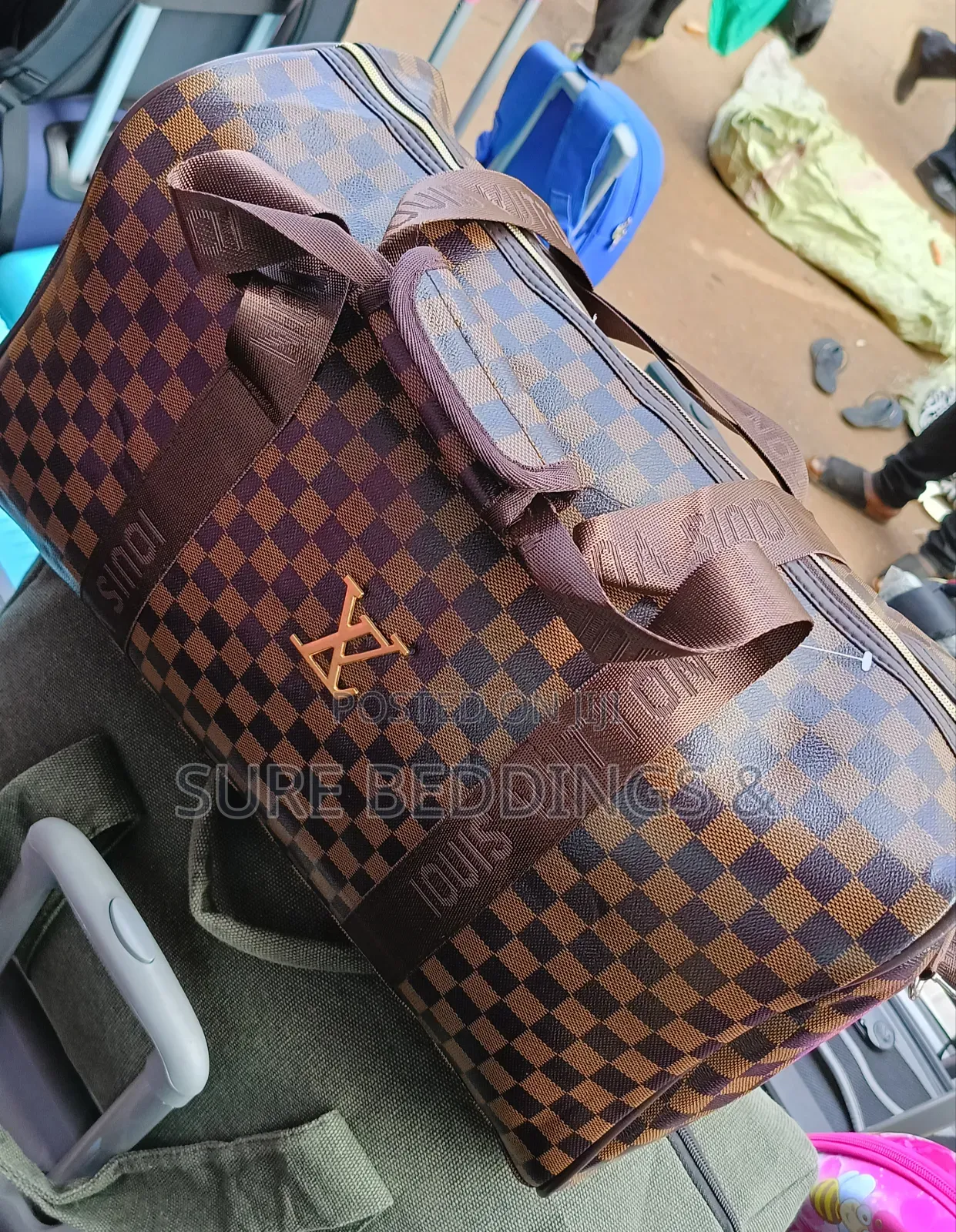 Leather Gym Bag