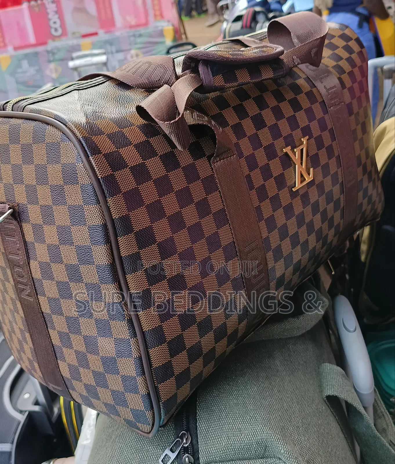 Leather Gym Bag