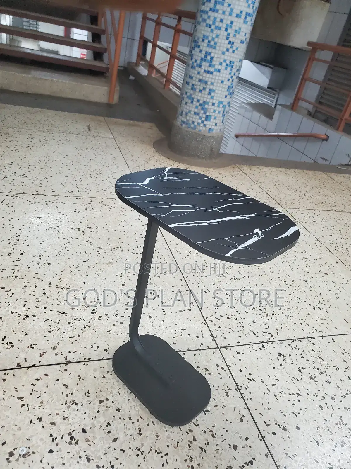 Oval Shaped Mini Coffee Table
