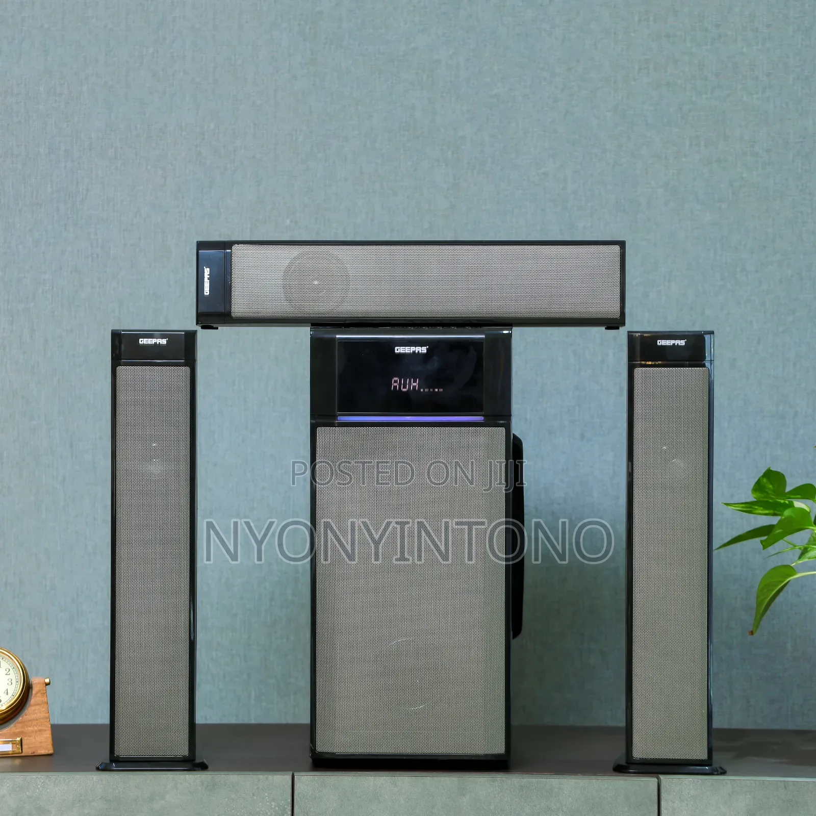 Geepas 3.1ch Multimedia Speaker, Remote,Bluetooth GMS-8522n