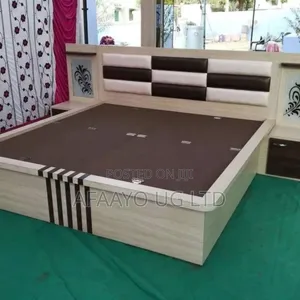 Modern Cushioned Bed