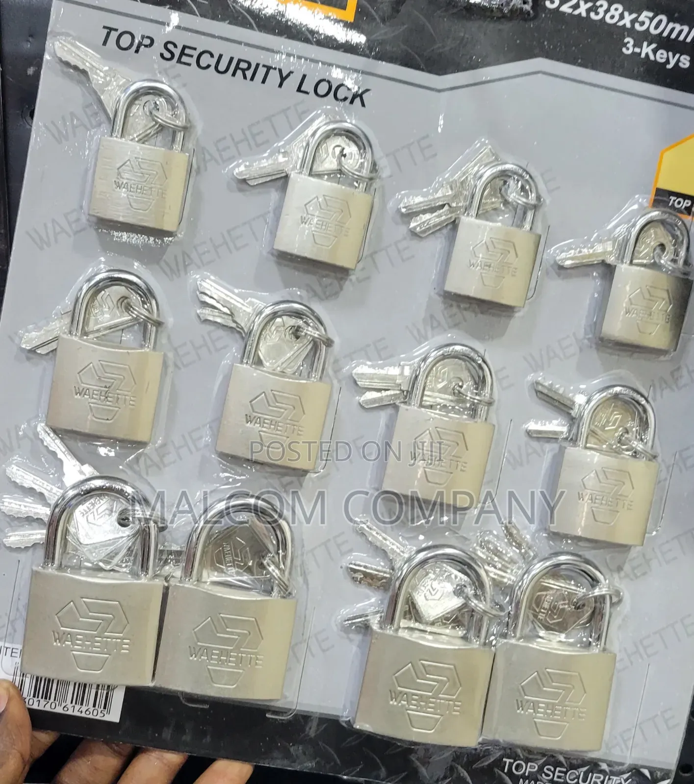Store Padlocks 12pcs