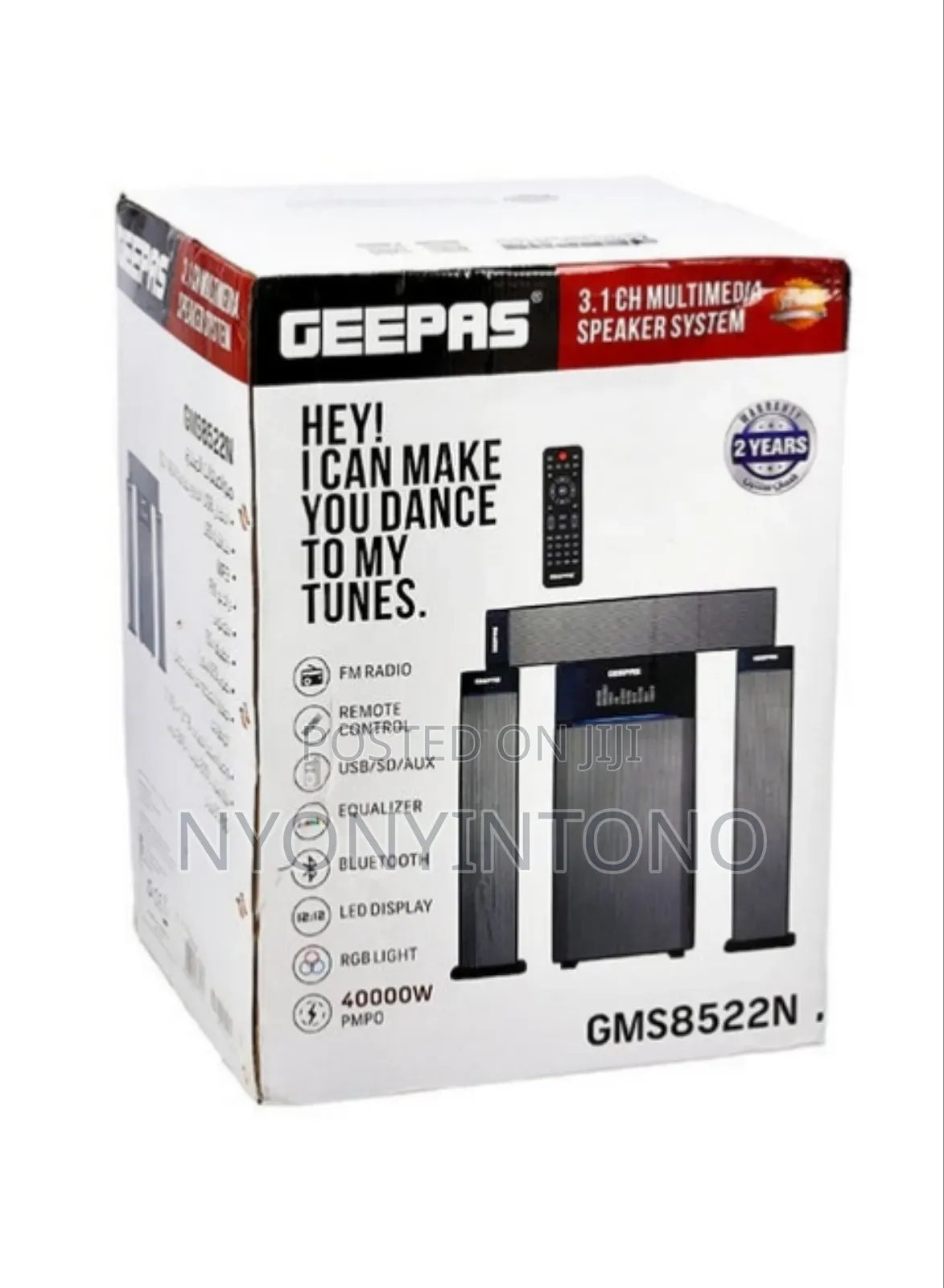 Geepas GMS- 8522n 3.1ch Multimedia Sub-Woofer