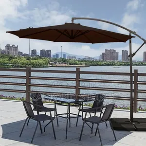 Photo - Sun Shield Twin Patio Umbrella