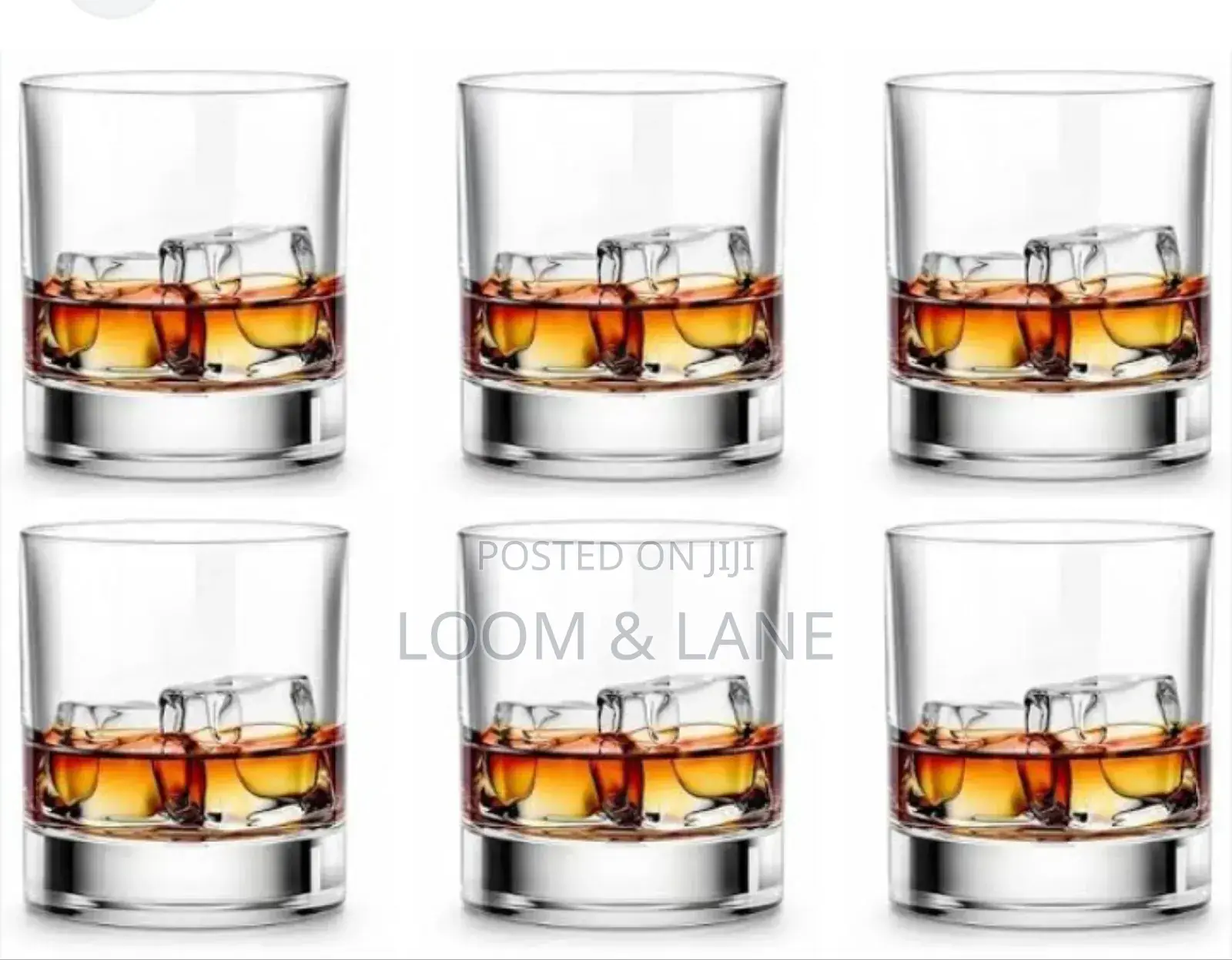 12pcs Premium Lead-Free Cocktail Whisky Classes