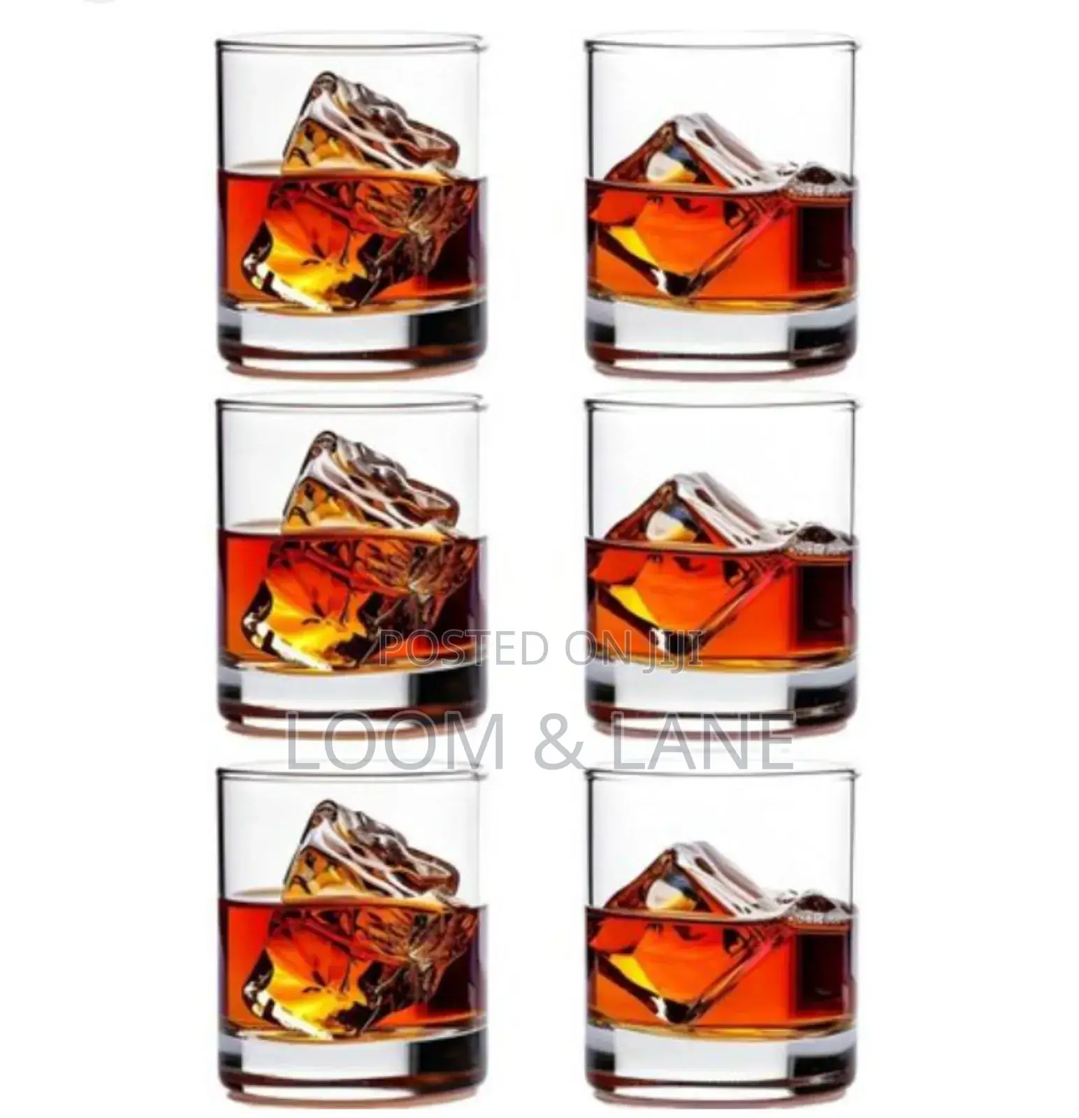 12pcs Premium Lead-Free Cocktail Whisky Classes