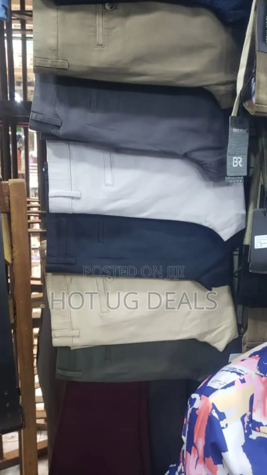 3 In 1 Mens Khaki Pants - Lightgrey, Brown, Navy Blue