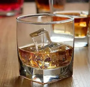 12pcs Square Shaped Whisky Glasses