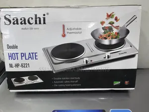 Saachi Double Solid Hot Plate