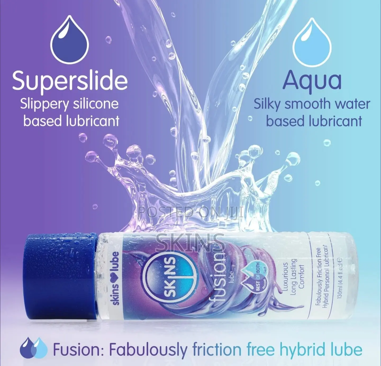 Fusion Silicone and Water Based Lube