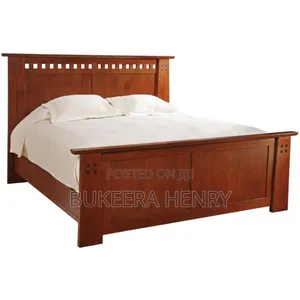 Photo - Pure Mahogany Wooden Beds