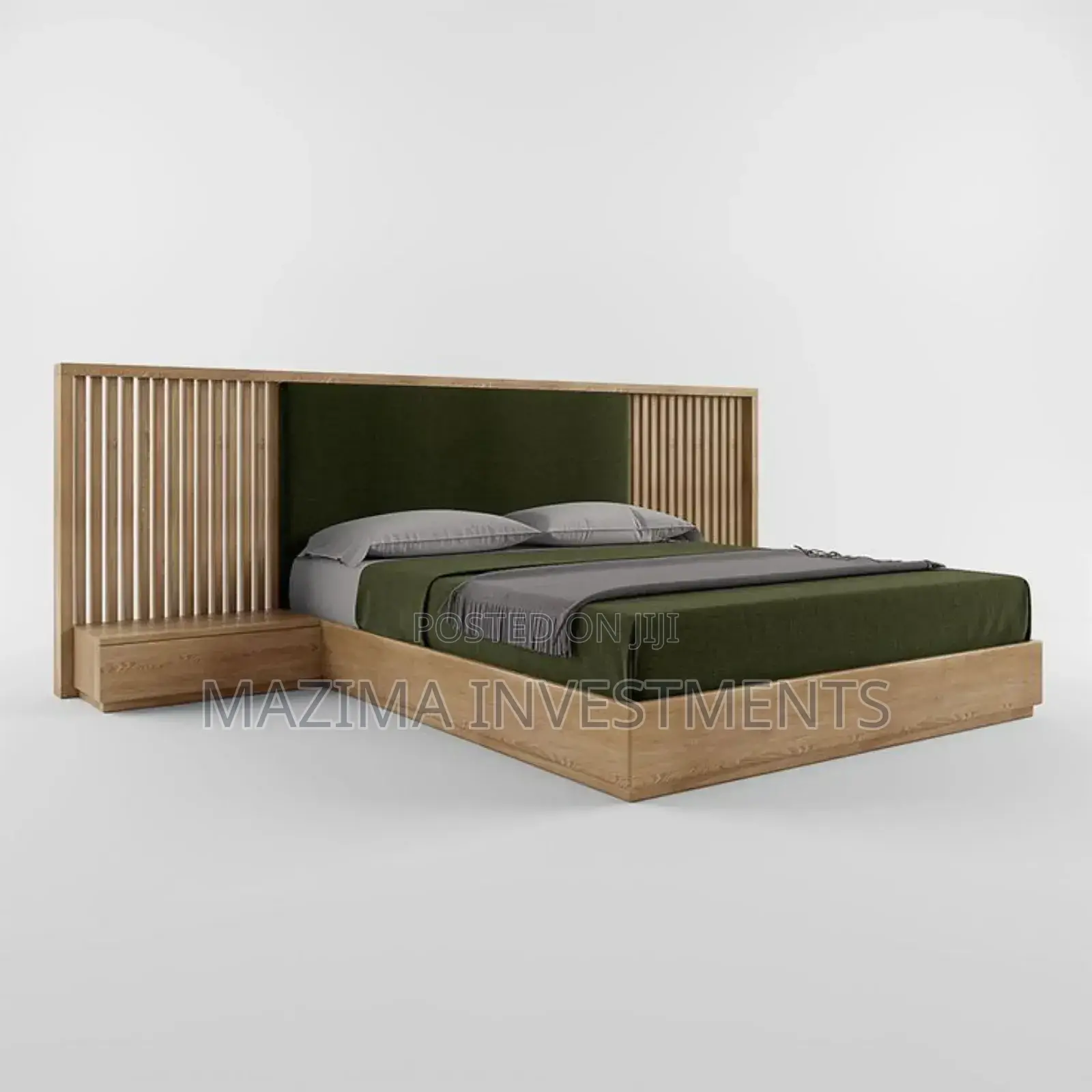 Low Flat Hardwood Beds