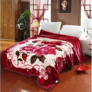 Photo - 5*6 Double Face Think Warm Woolen Bed Blanket - (Varies)