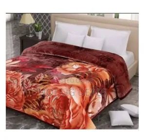 Photo - 6x6 Double Face Think Warm Woolen Blanket -(Prints Varies)