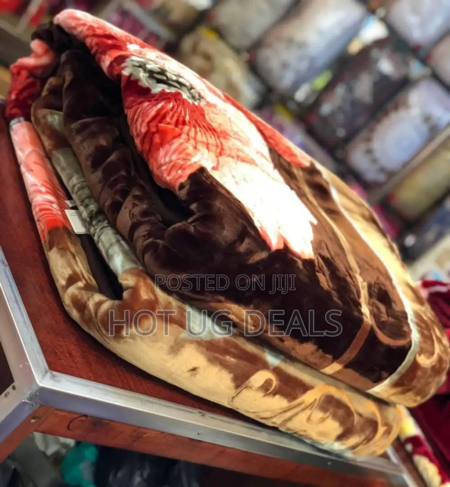 6x6 Double Face Think Warm Woolen Blanket -(Prints Varies)