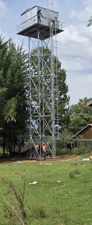 Photo - 5-Meter-High Steel Tower Installation