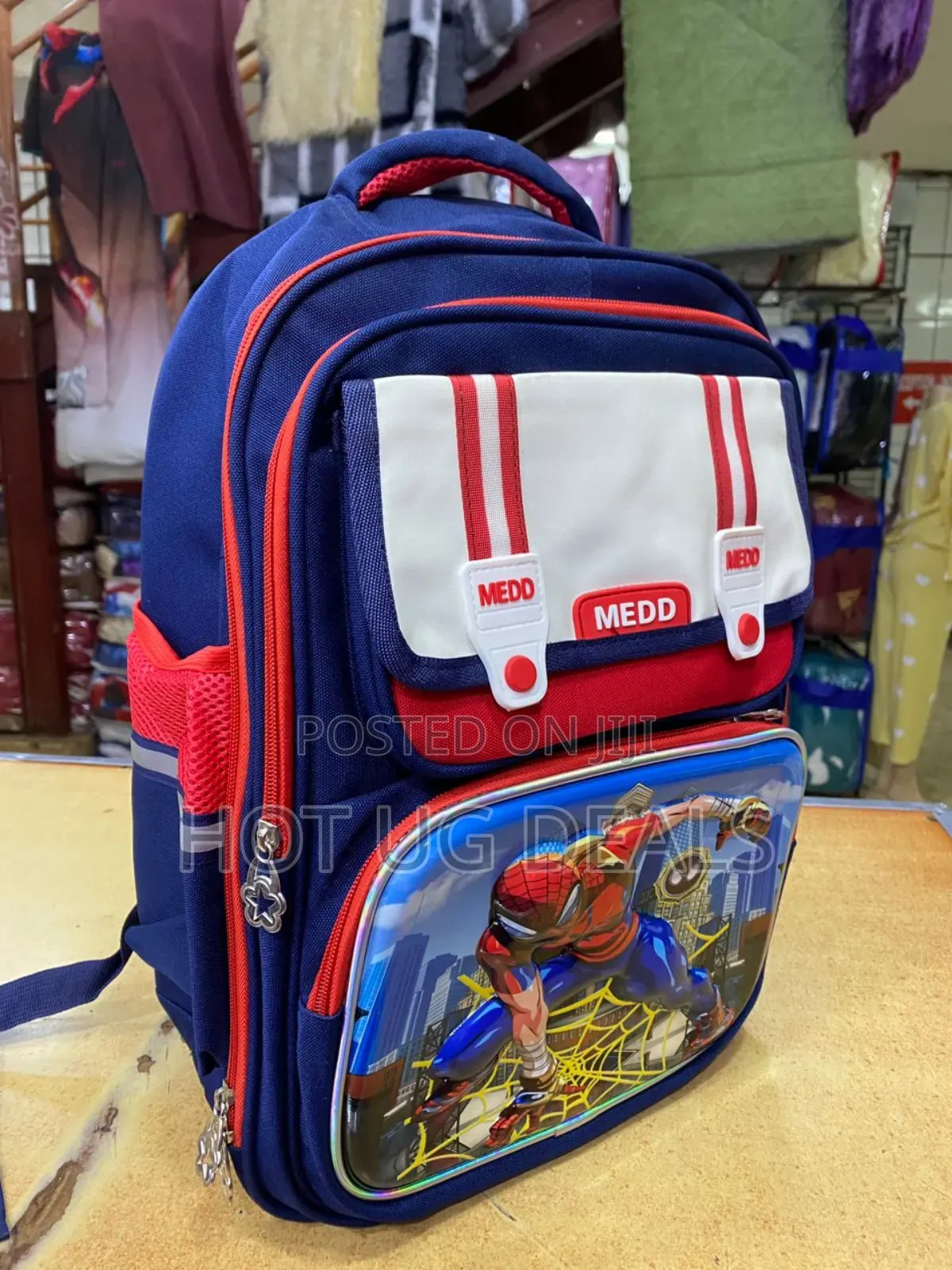 Unisex Kids School Bag (Nursery To P3)-character Prints Vary