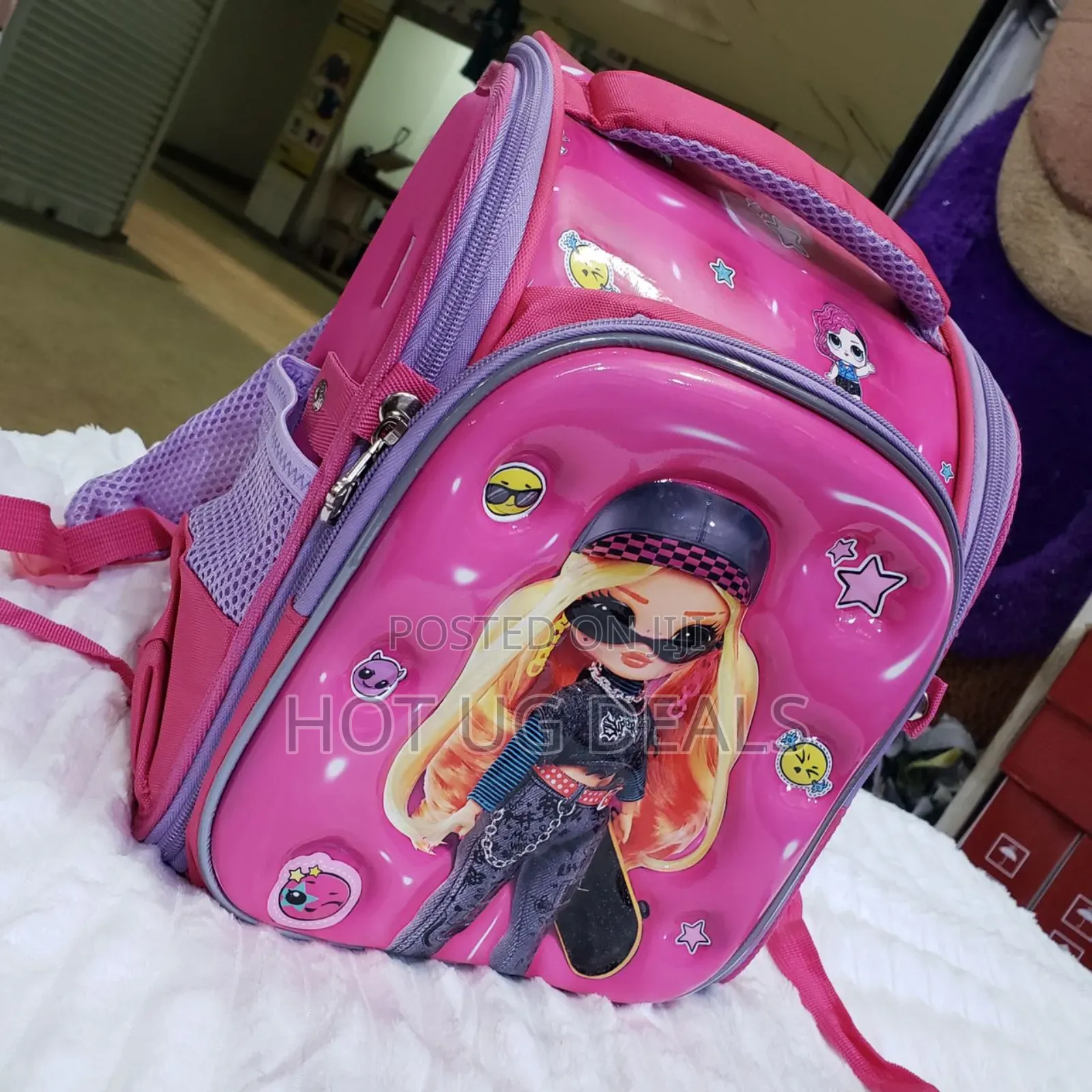 Kids Cartoon  Character Printed School Bag