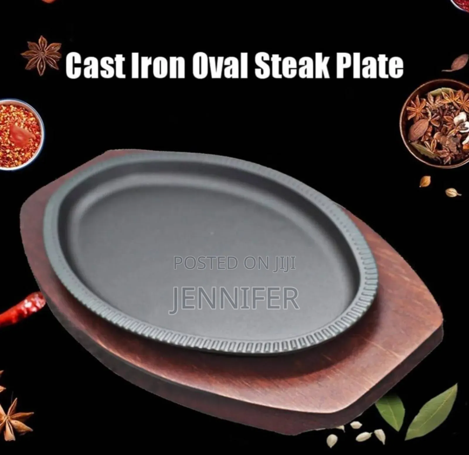 Oval Sizzling Plate