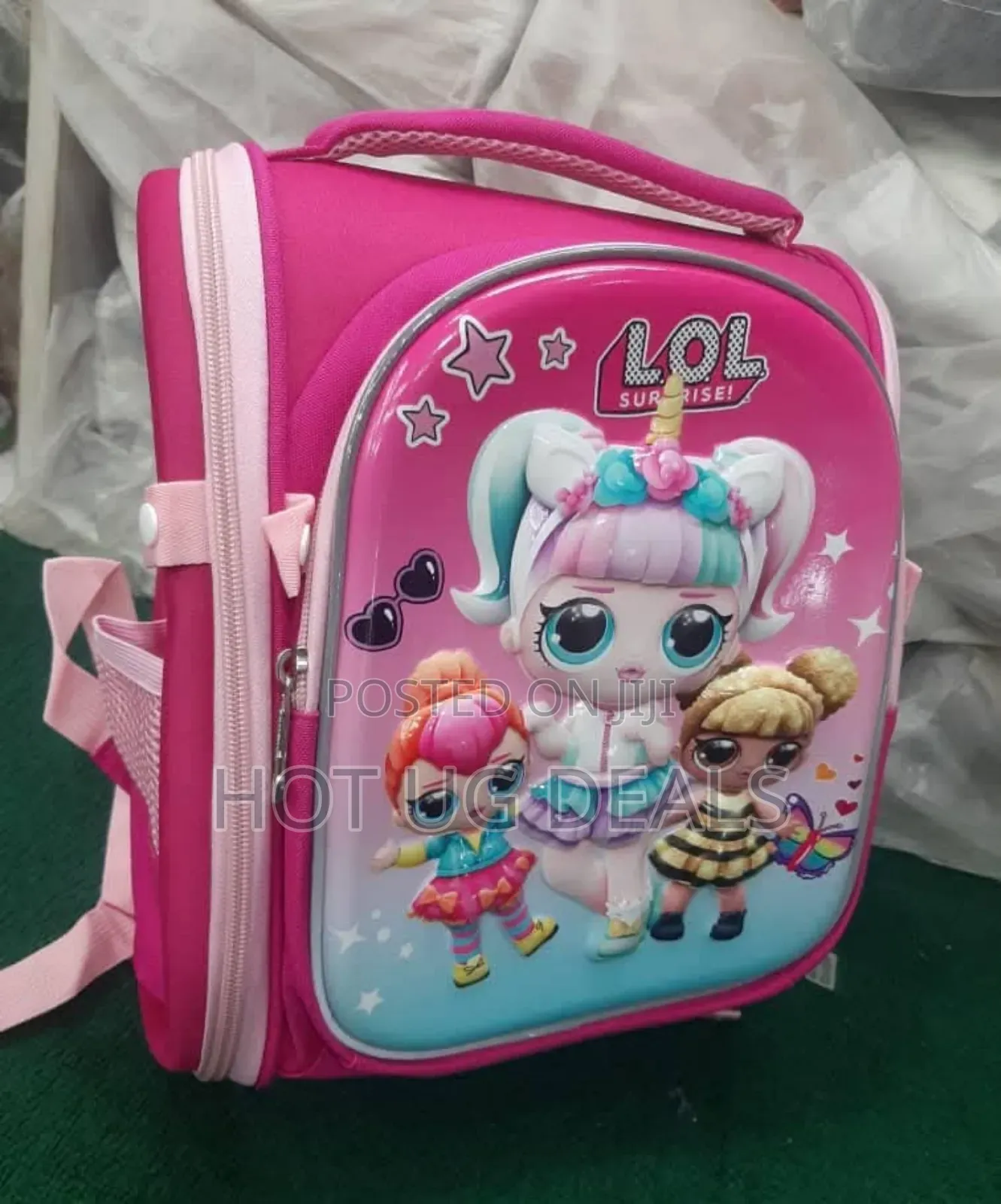 Kids Cartoon  Character Printed School Bag