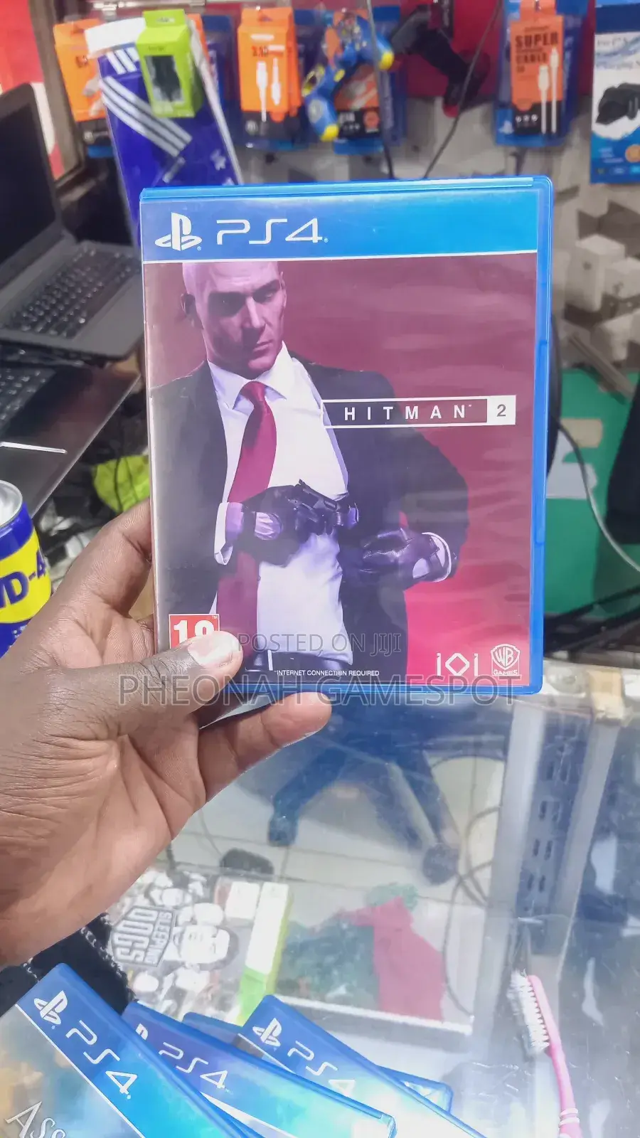 Hitman 2 Game Cd For Ps4
