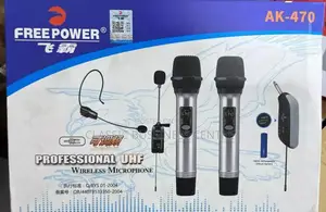 Free Power Wireless Microphone