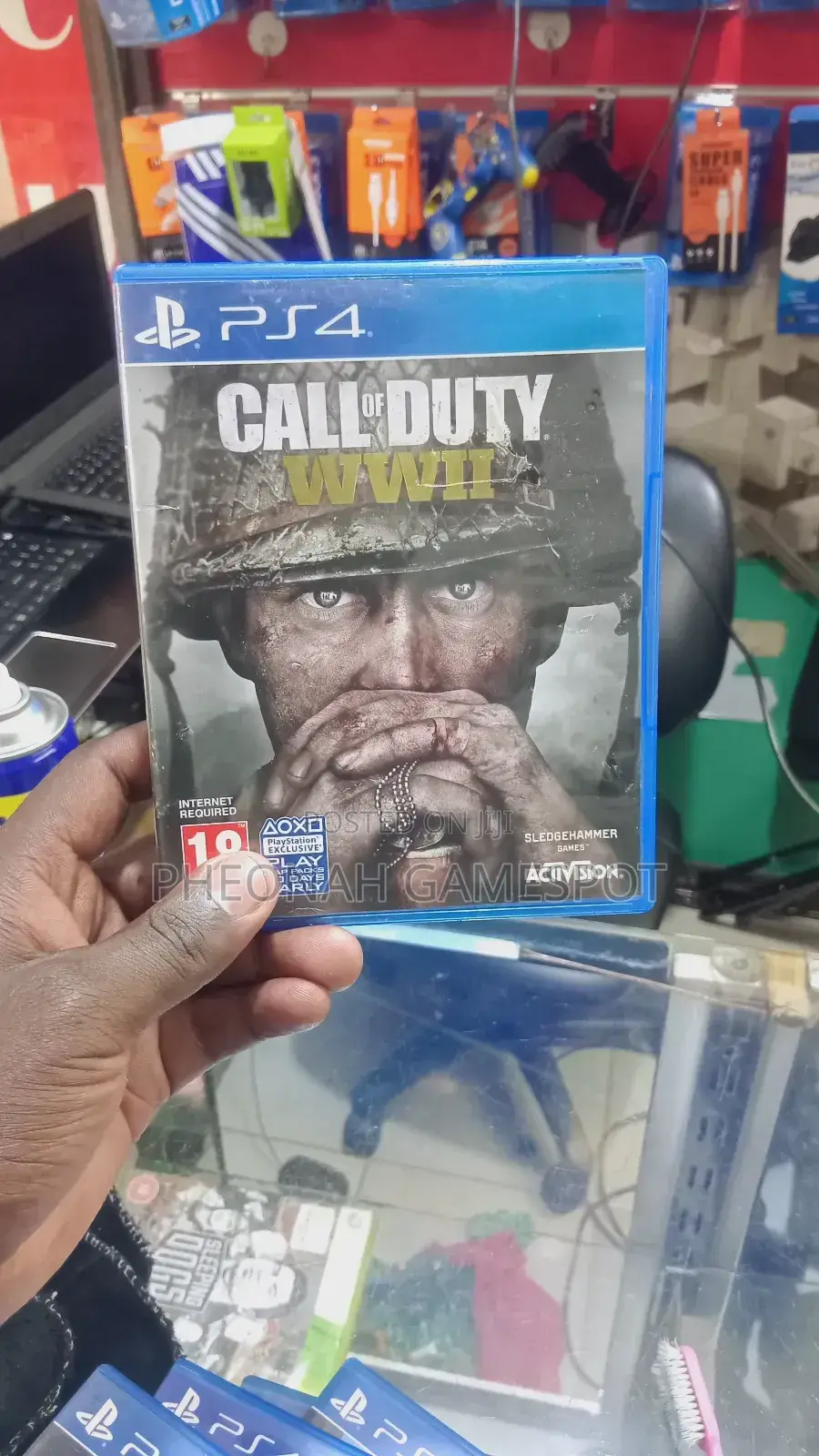 Call of Duty Wwii Game Cd for Ps4
