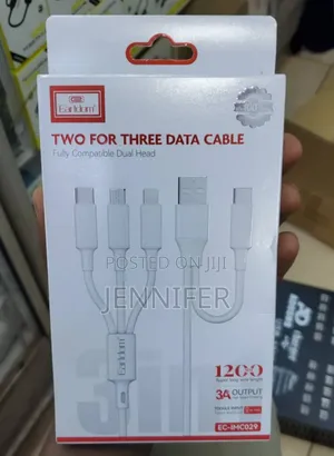 Earldom 2in3 Usb Data Cable
