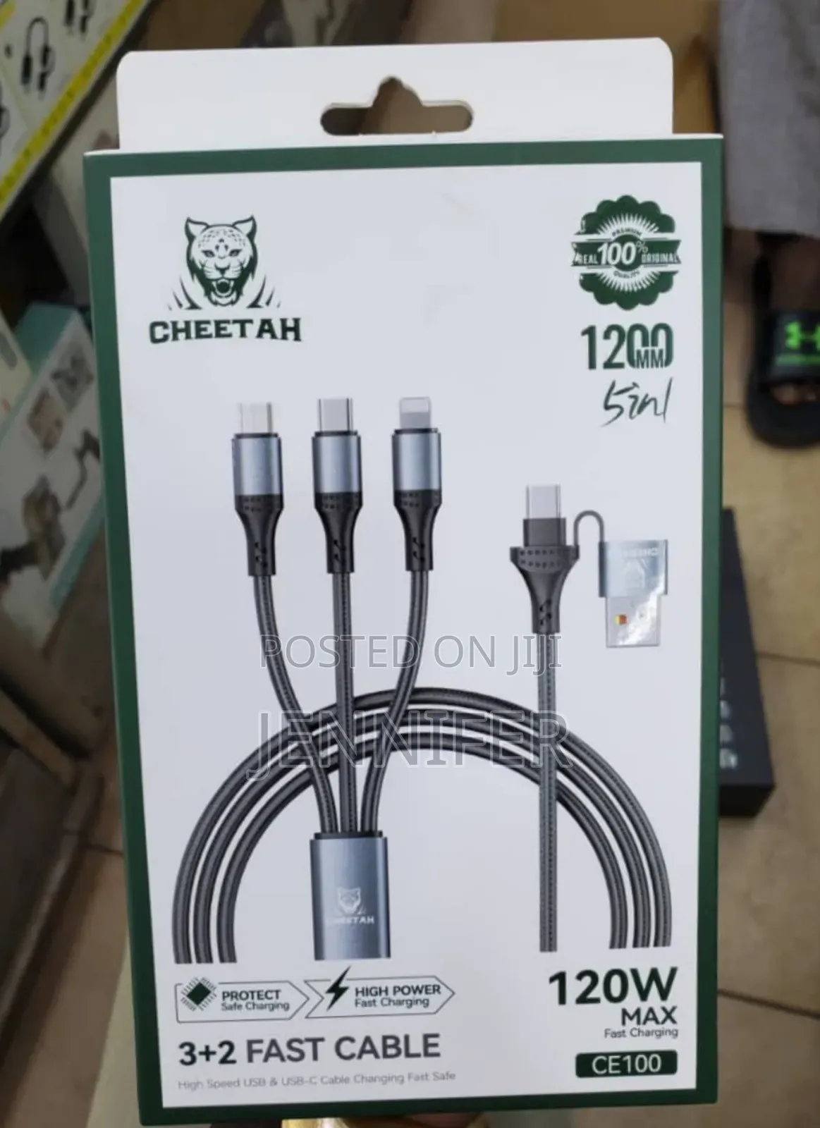 Cheetah 3plus2 Multifunction Usb Data Cable