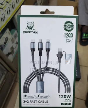 Cheetah 3plus2 Multifunction Usb Data Cable