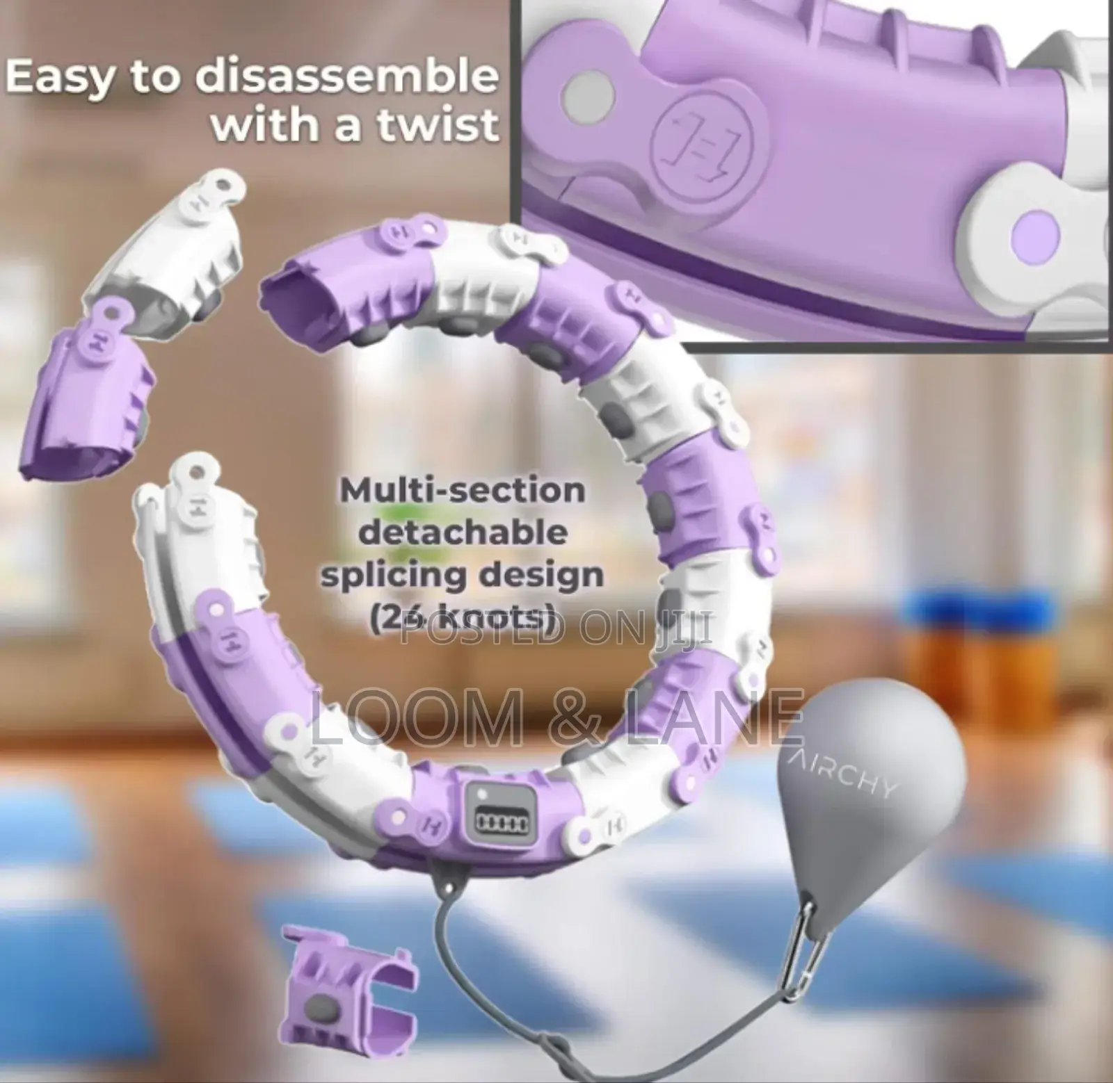 Smart Weight Waist Detachable Hoop