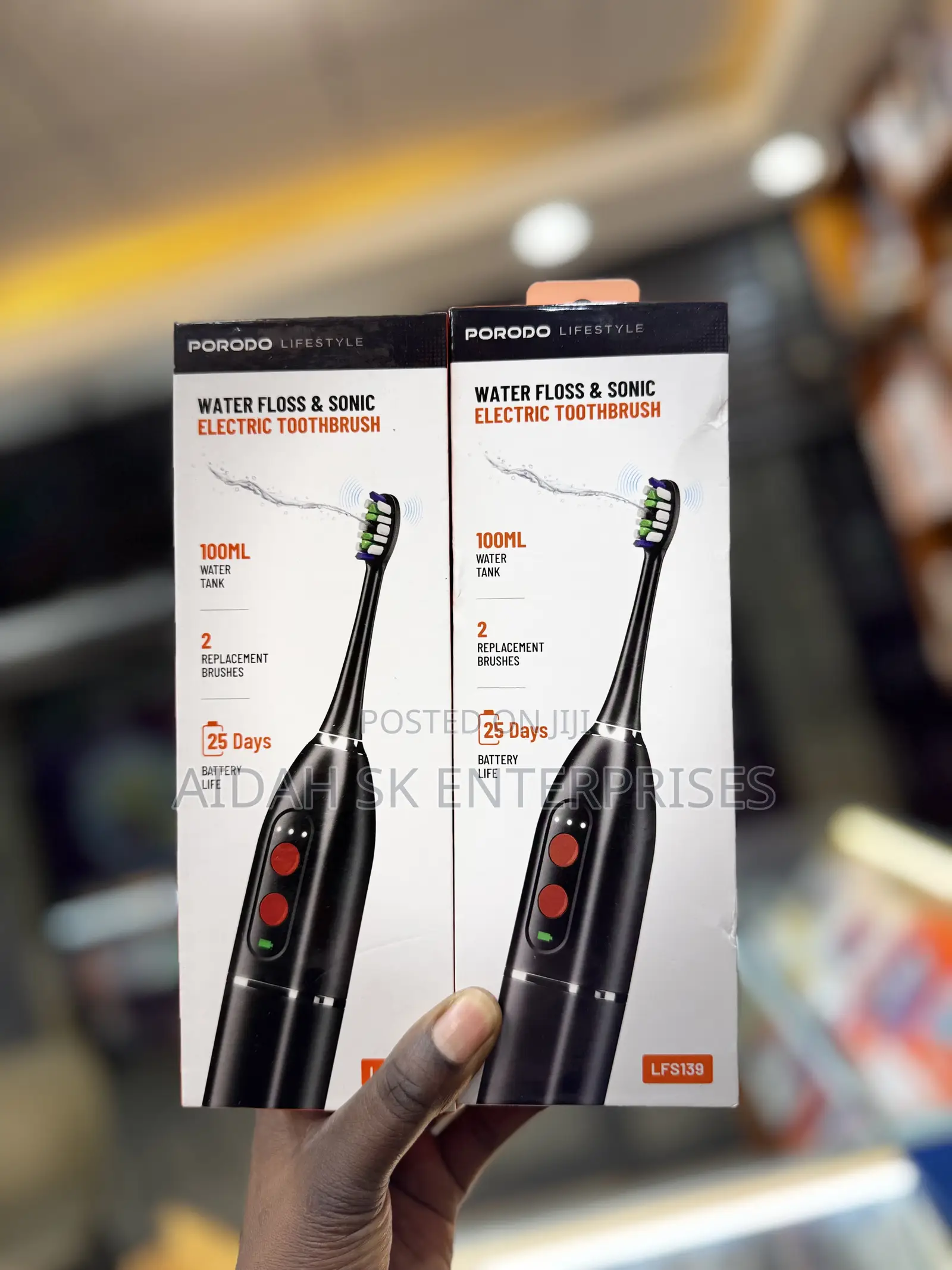 Porodo Lifestyle Water Floss and Sonic Electric Toothbrush