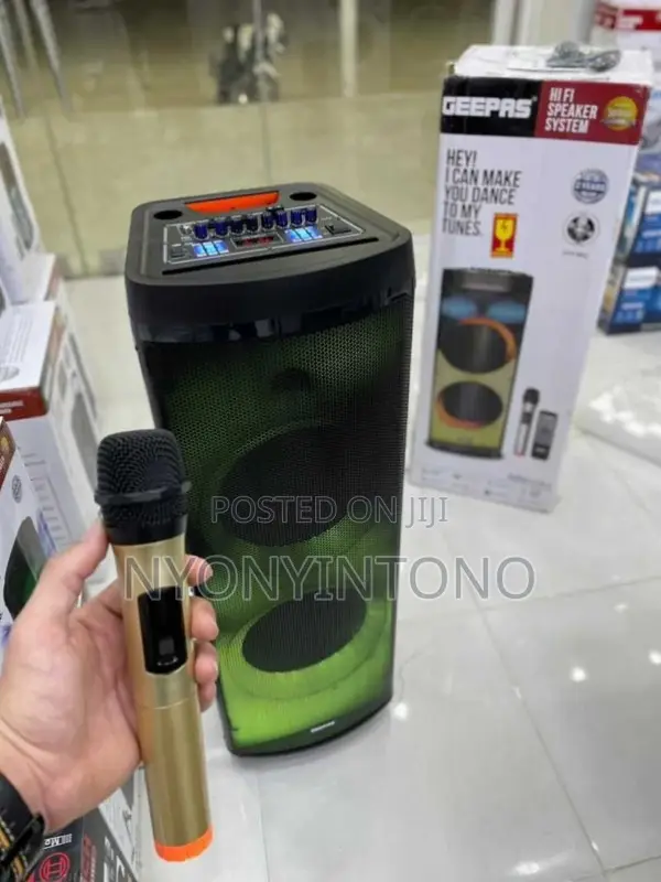 Geepas High-Quality Rechargeable Bluetooth Speaker