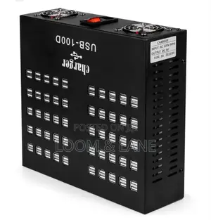 Adson 100ports Usb Fast Charger Station Deck