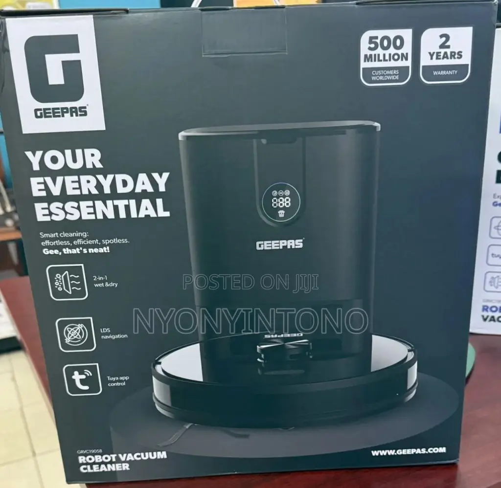 Geepas Robot Wet Dry Vacuum Cleaner GRVC-19058