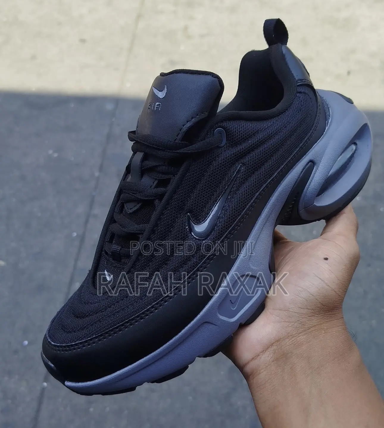 Original Black/Grey Nike Air Max Portal Sneakers