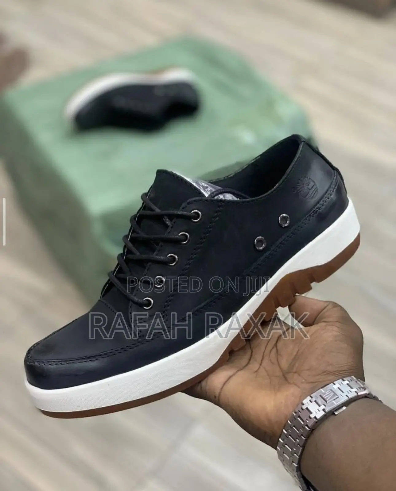 Original Black/White Timberland Smart Casual Shoes