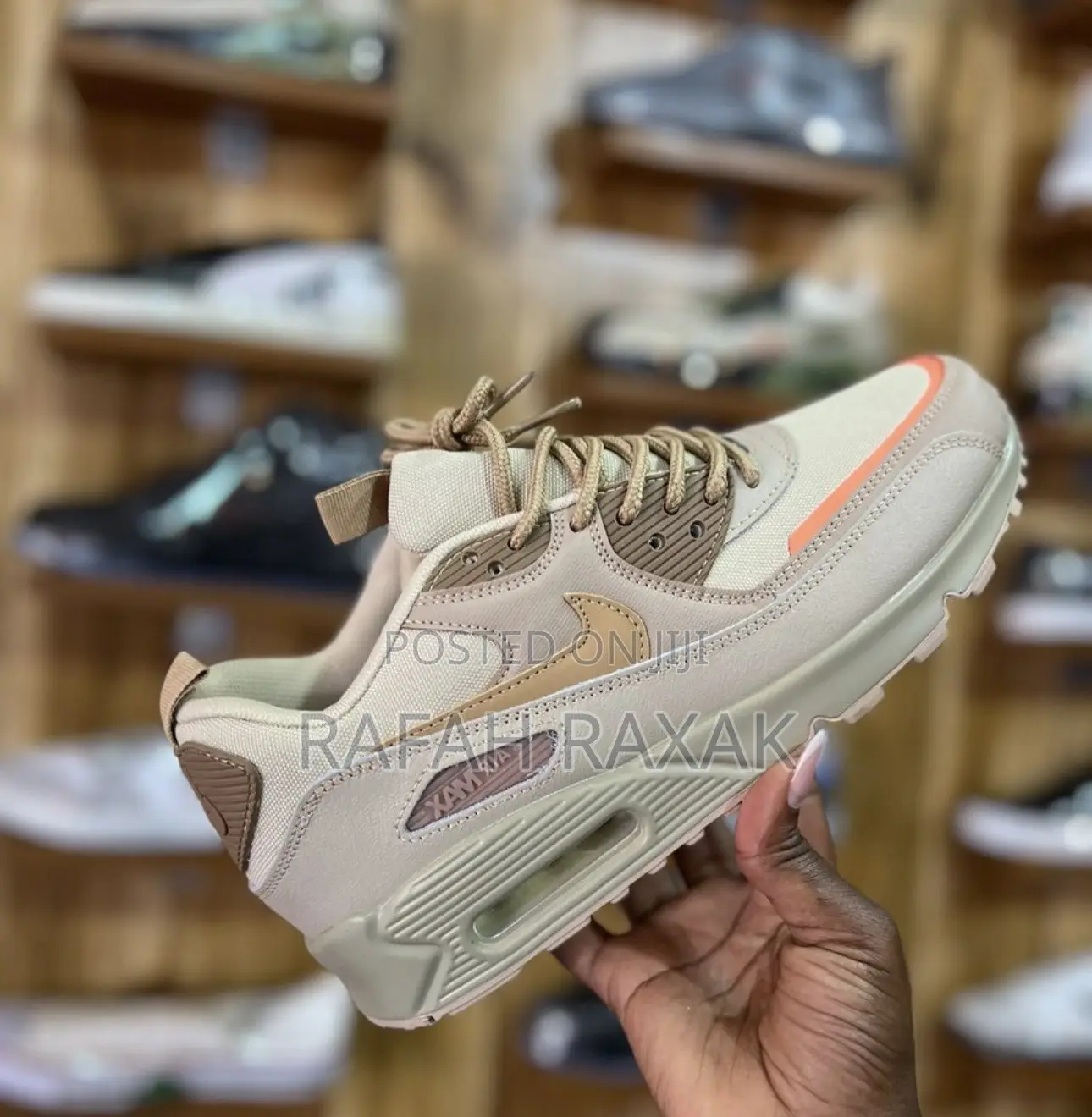 Men’S Brown Nike Air Max 90 Surplus Sneakers