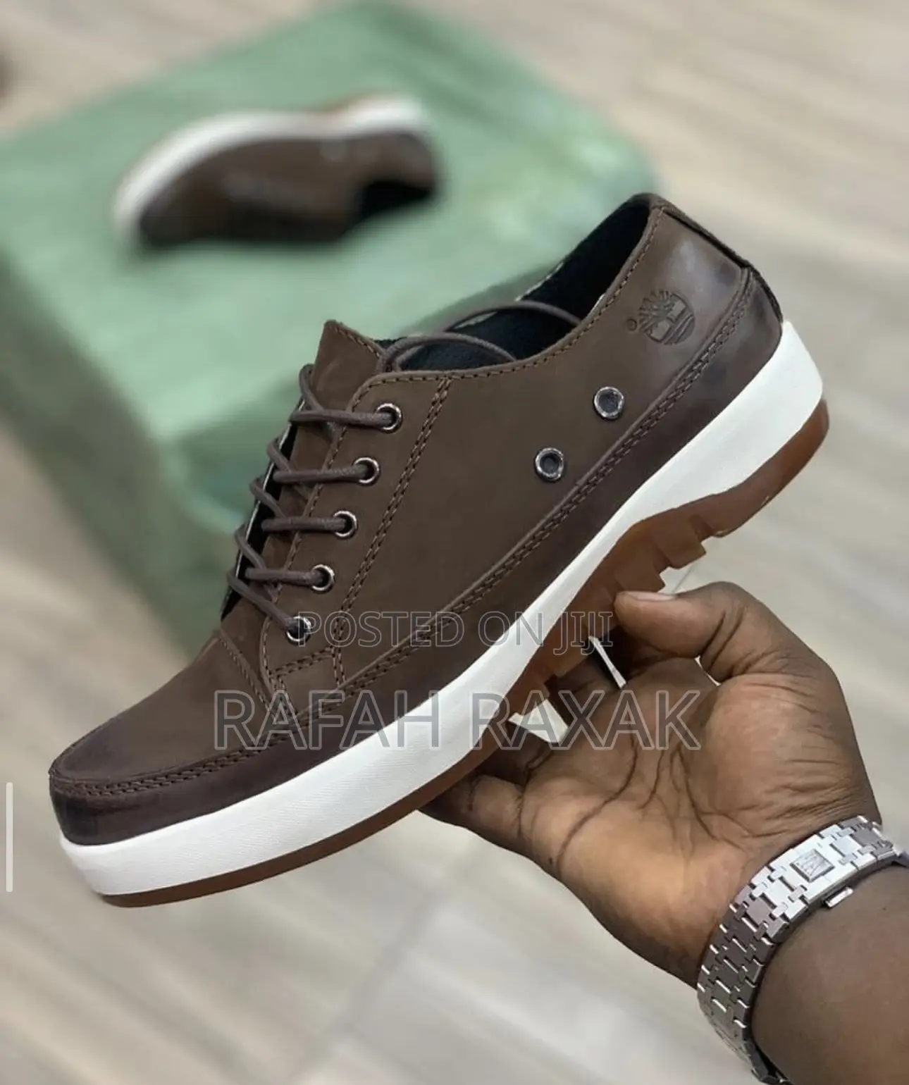 Original Coffee Brown/White Timberland Smart Casual Shoes