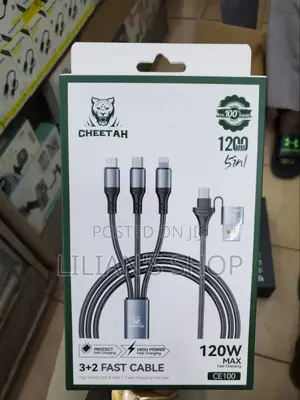 Cheetah 3plus2 Multifunction Usb Data Cable